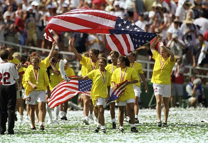 1999 Women's World Cup Final - USA vs. China :10 Most Thrilling Women's Soccer Matches of All Time
