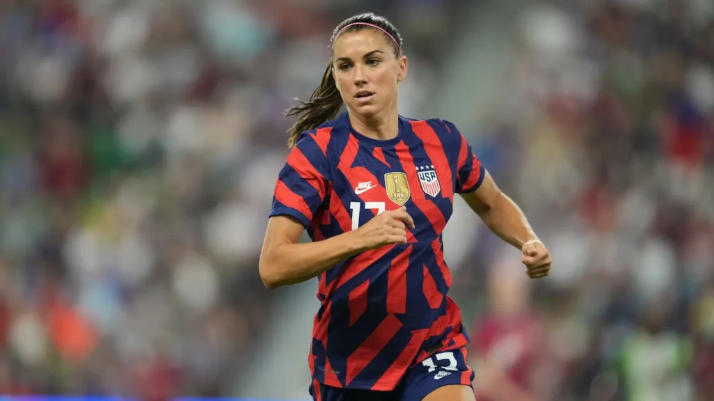 Alex Morgan is one of the most beautiful and highest paid female soccer players in the world.