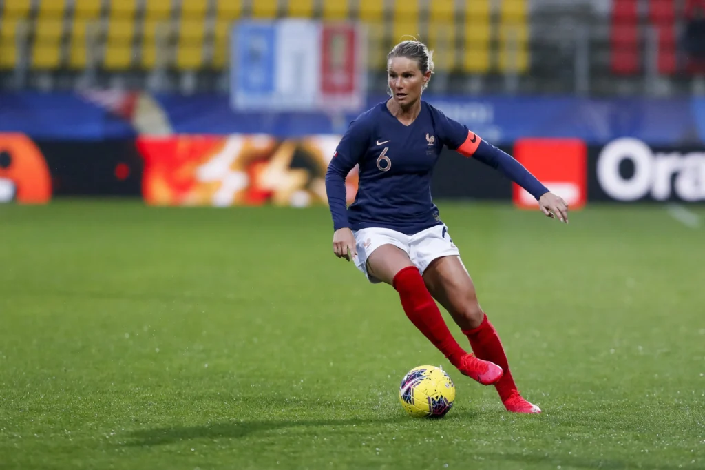 Amandine Henry is one of the highest paid female soccer players in the world.