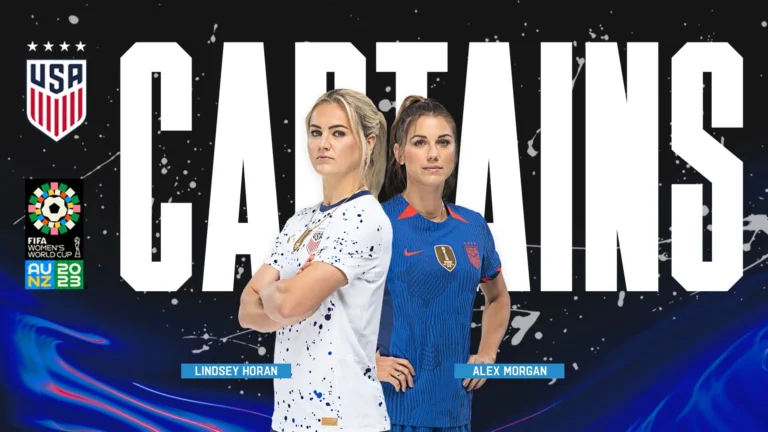 Alex Morgan and Lindsey Horan named USWNT captains for World Cup 2023