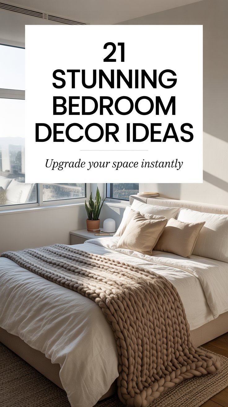 21 Stunning Bedroom Decor Ideas to Instantly Upgrade Your Space